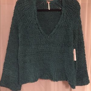 Free People Sweater Sand Dune Pullover Loose Knit